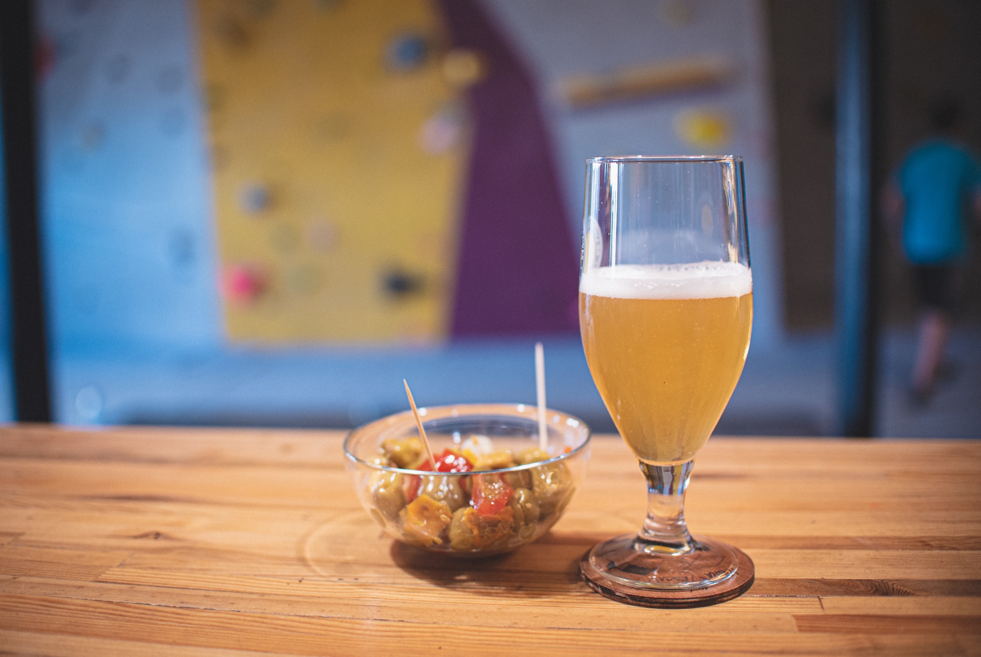 La Boc bière et olives